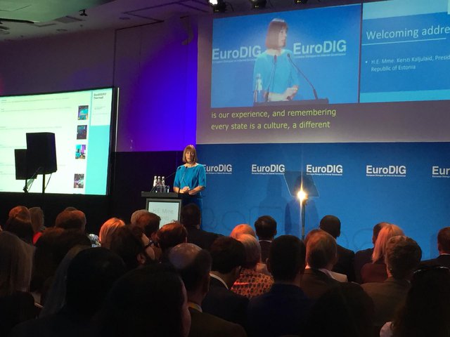 Estonian president Kersti Kaljulaid