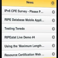 RIPE DB Mobile Available Now