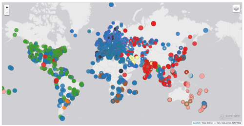Root Domain. Server Map DNS Root Server Transparency: K-Root, Anycast and More | RIPE Labs