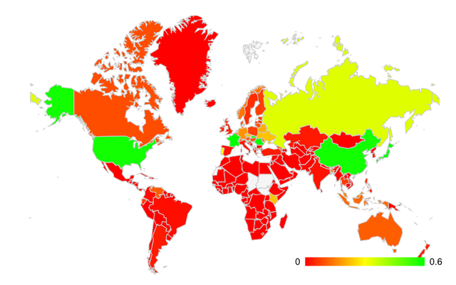 IPv6 measurements at user level worldwide