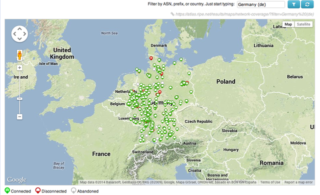 Map with FIlter