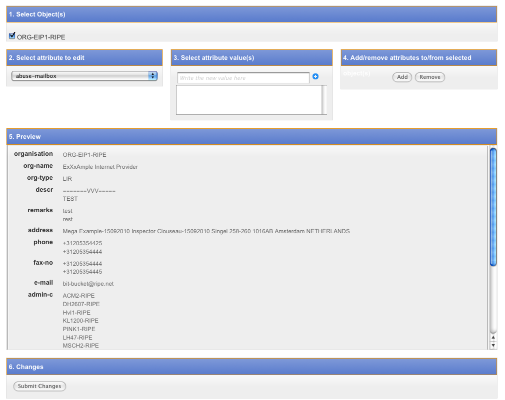 New LIR Portal Object Editor